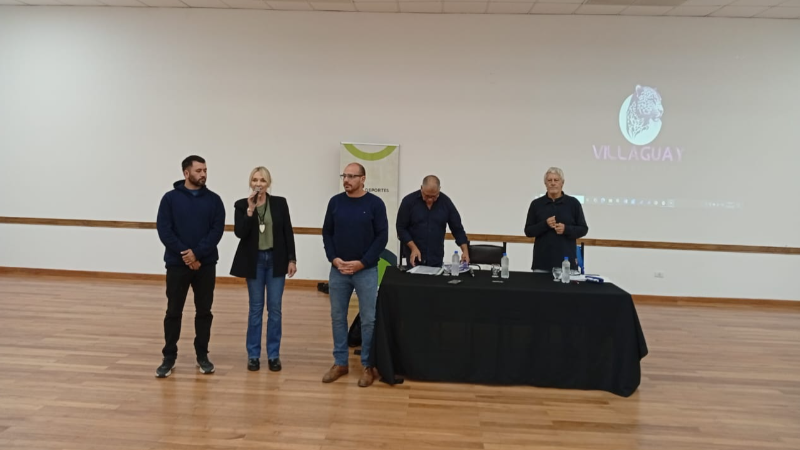 REUNIÓN INFORMATIVA EN VILLAGUAY POR LOS JUEGOS ENTRERRIANOS JUVENILES Y ADULTOS MAYORES