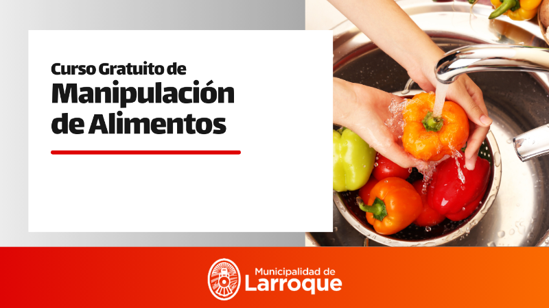 CURSO DE MANIPULACIÓN DE ALIMENTOS EN LARROQUE