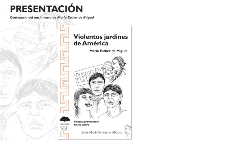 LARROQUE PRESENTA "VIOLENTOS JARDINES DE AMÉRICA"