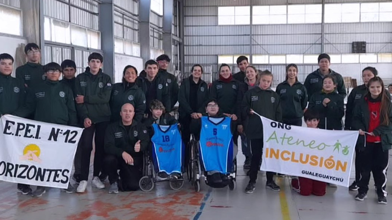 LARROQUE PRESENTE EN LA CONCENTRACIÓN DEPARTAMENTAL DE DEPORTE ADAPTADO