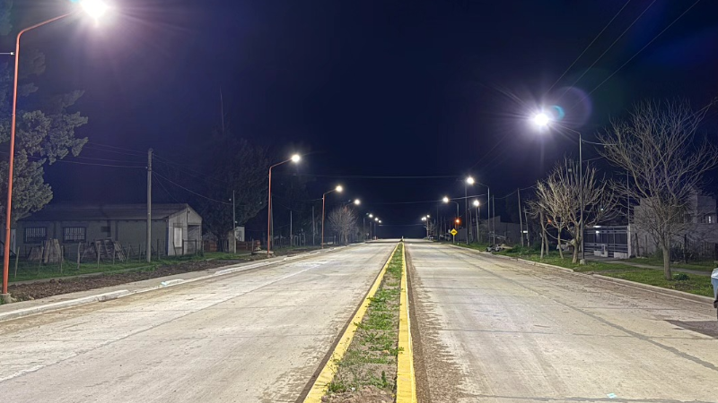 NUEVA ILUMINACIÓN LED EN AVENIDA 25 DE MAYO