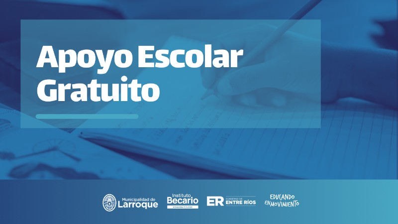 APOYO ESCOLAR GRATUITO PARA NIÑAS, NIÑOS Y ADOLESCENTES