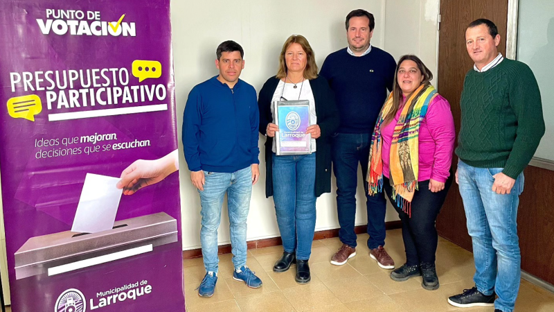 COMENZÓ LA ENTREGA DEL PRESUPUESTO PARTICIPATIVO 2025