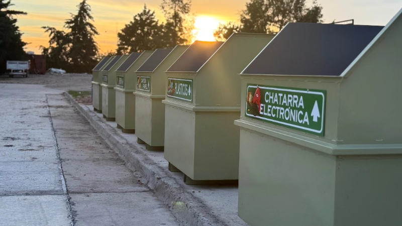 LARROQUE INAUGURÓ LA NUEVA ESTACIÓN DE TRANSFERENCIA DE RESIDUOS ESPECIALES.