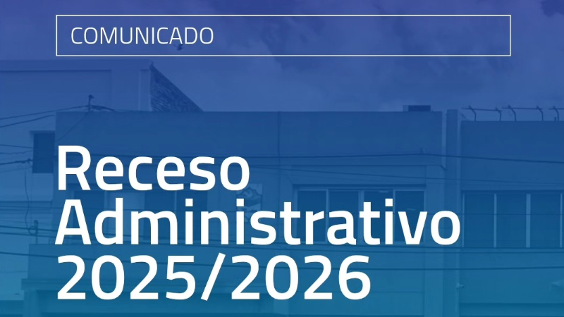 RECESO ADMINISTRATIVO 2025-2026