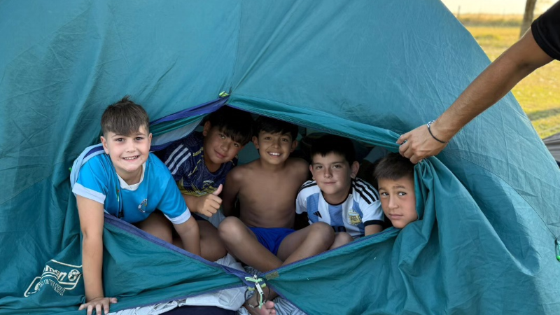 COMENZÓ EL CAMPAMENTO DE VERANO DE LA COLONIA MUNICIPAL