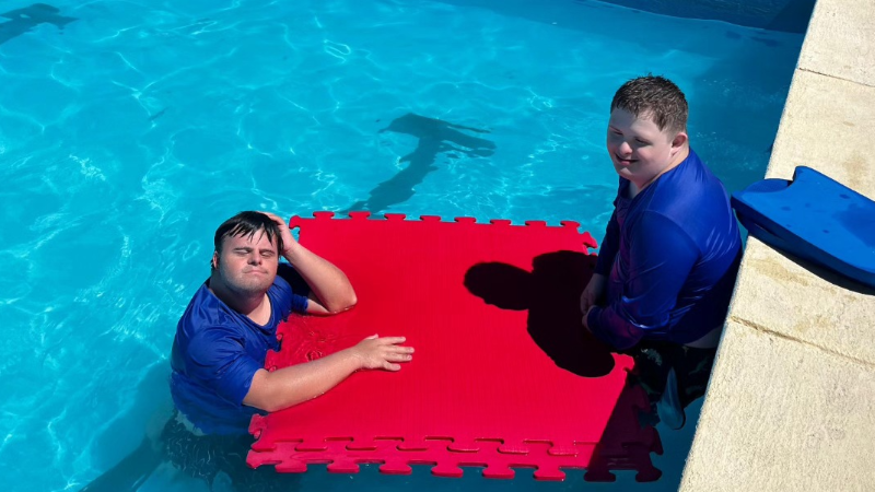 FINALIZÓ EL PROGRAMA DE DEPORTE ADAPTADO EN LA PILETA EN EL POLIDEPORTIVO MUNICIPAL