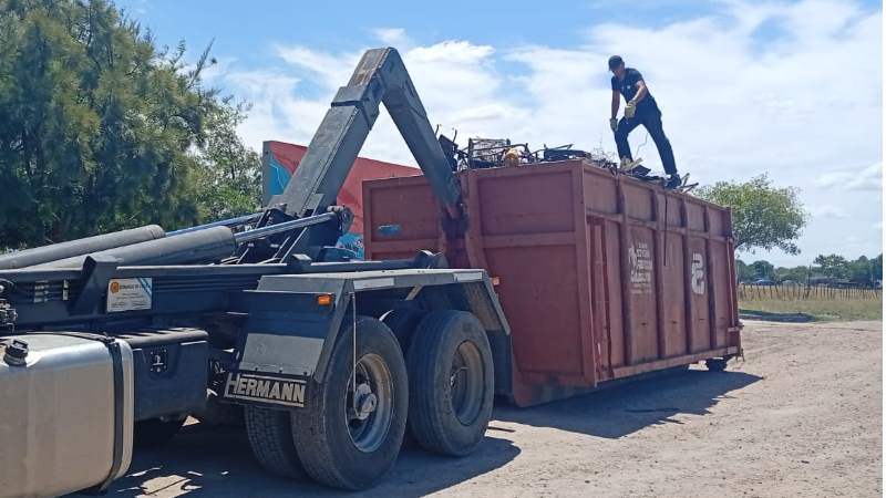 RECICLADO EN LARROQUE: 34.180 KG DE MATERIALES RECUPERADOS EN ENERO Y FEBRERO