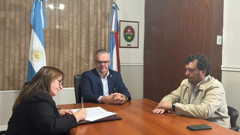 LARROQUE AVANZA CON LA FINALIZACIÓN DE LA ESCUELA TÉCNICA Nº 4