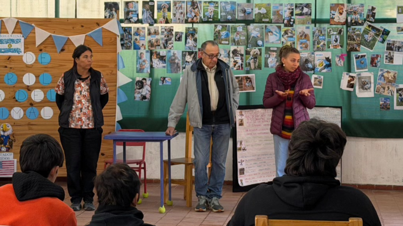 Veterinarios locales brindaron charlas sobre vacunación antirrábica y cuidado responsable