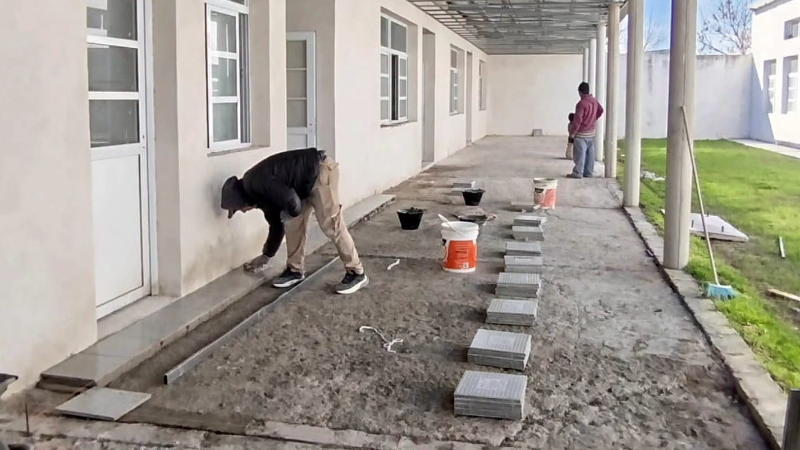 COMENZÓ LA ETAPA FINAL DE LA OBRA DE LA ESCUELA TÉCNICA