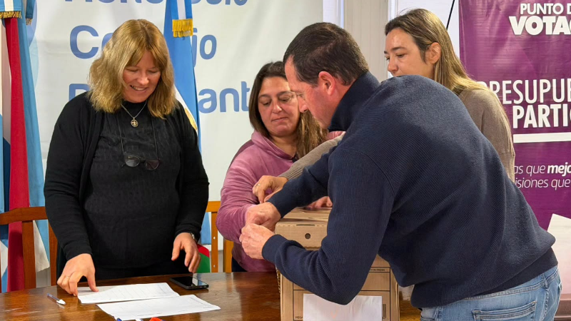 SE CONOCIERON LOS PROYECTOS MÁS VOTADOS DEL PRESUPUESTO PARTICIPATIVO 2026