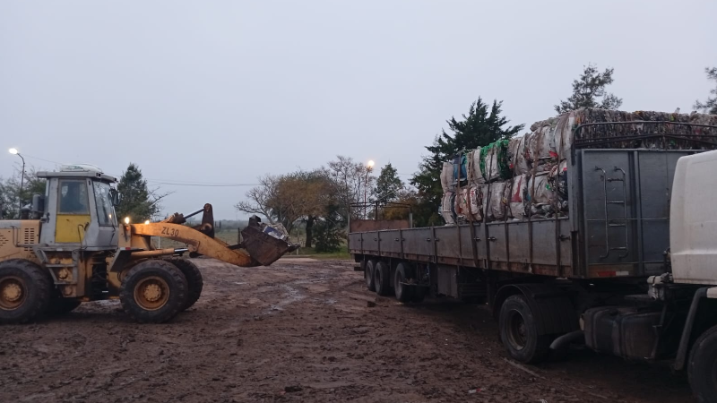 LARROQUE RECUPERÓ MÁS DE 53 MIL KILOS DE MATERIALES DURANTE JULIO