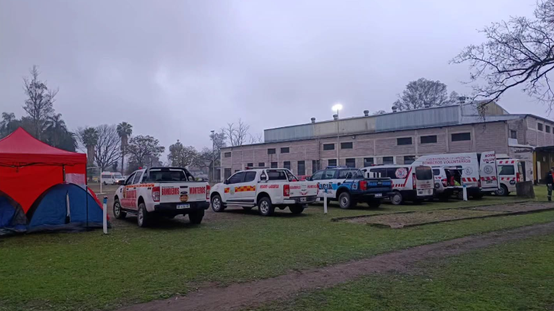 ORGULLO LARROQUENSE: BOMBEROS VOLUNTARIOS PRESENTES EN UN ENCUENTRO NACIONAL