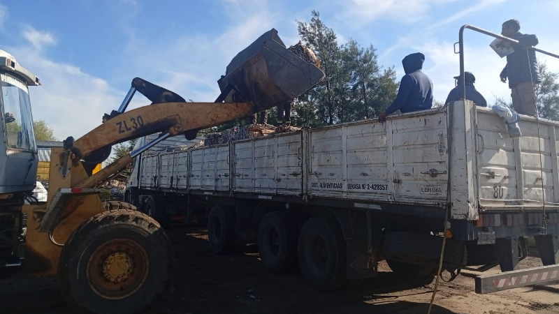 RECICLADO EN LARROQUE: 34.970 KG DE MATERIALES RECUPERADOS EN AGOSTO